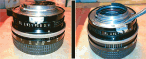 AI conversion on a Nikon 55mm f/1.2 lens